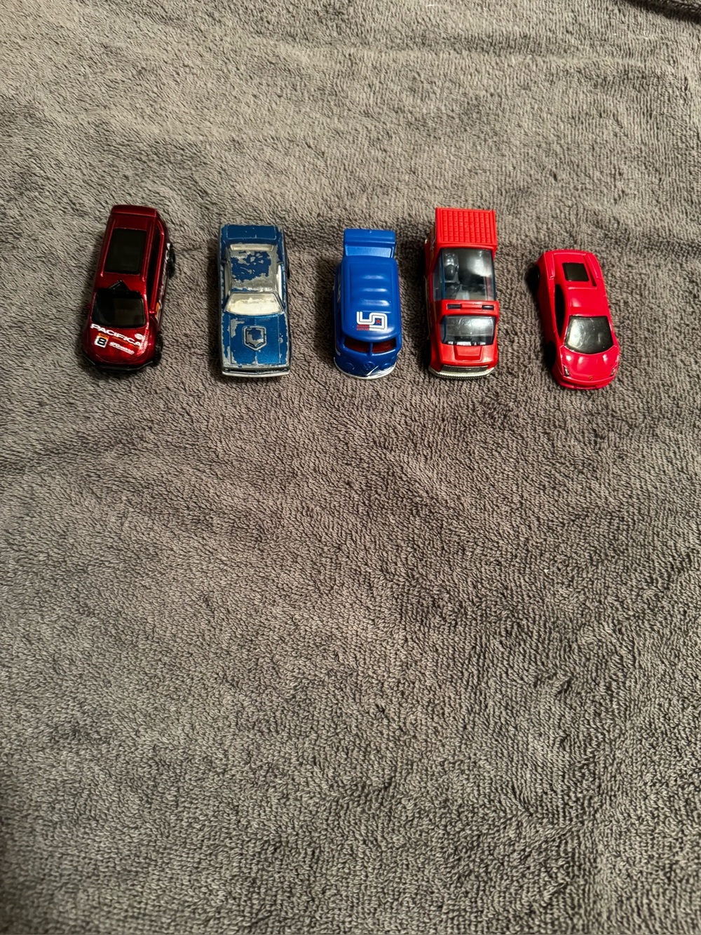 Hot Wheels Assorted Kids Toy Cars - Red & Blue